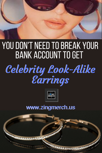 Celebrity Look-ALike Rhinestone Earrings